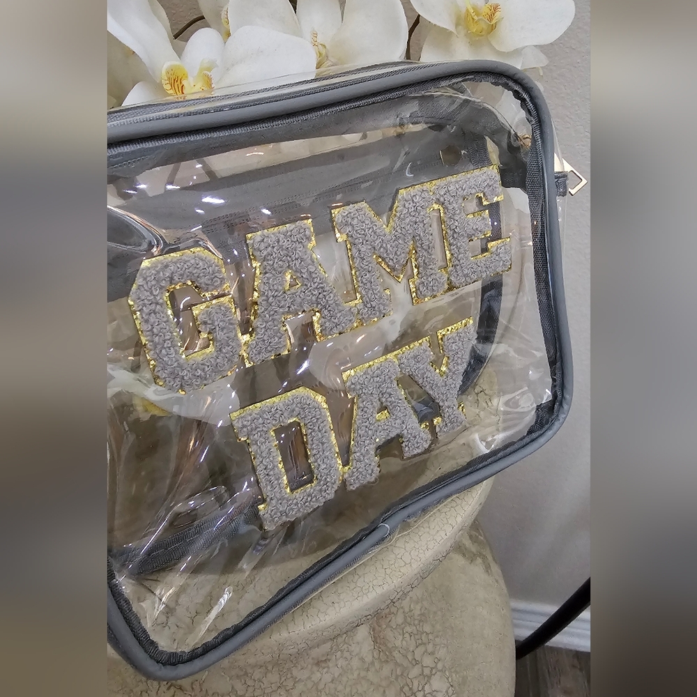 Clear 'Game Day' Stadium Approved Crossbody Bag NWOT - Picture 7 of 12